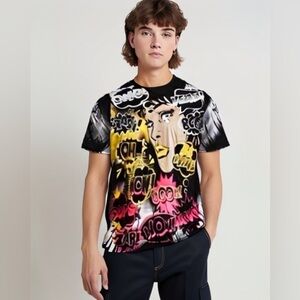 Contender Pop Art Comic Warhol Style All Over Print AOP XL Thrasher Skater